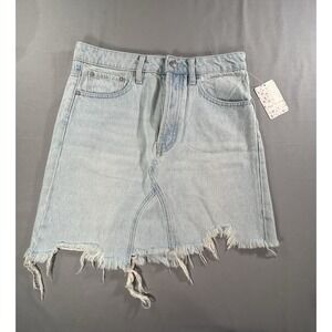 Skirt‎ Free People Tidal Wave Denim women's 27 Small New